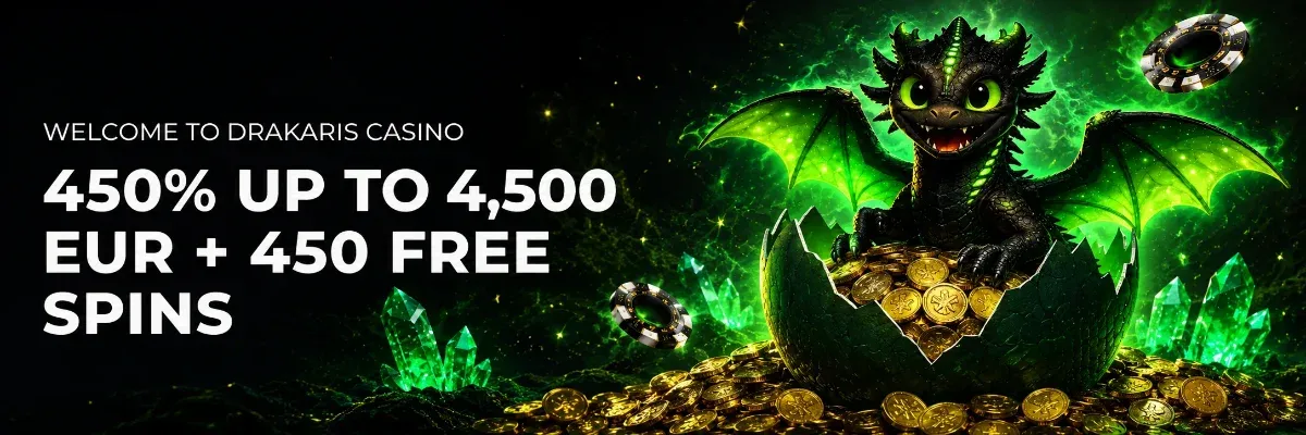 Drakaris Casino banner